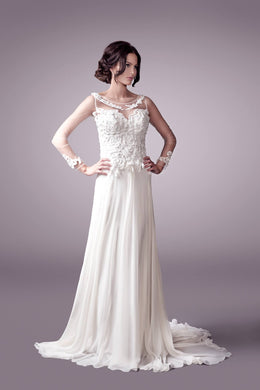 Coco Wedding Dress | Lace Wedding Dress | Fara Couture