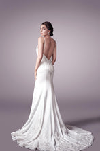 Load image into Gallery viewer, Lily Wedding Dress | Sheath Wedding Dress | Fara Couture