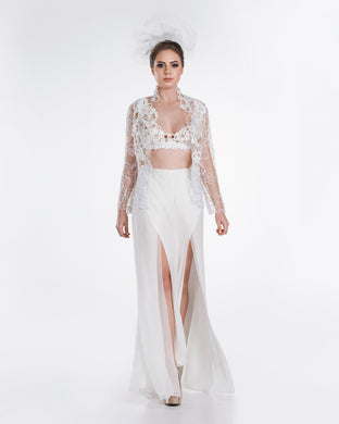 Perla Wedding Dress | Wedding Dresses with Pearls | Fara Couture