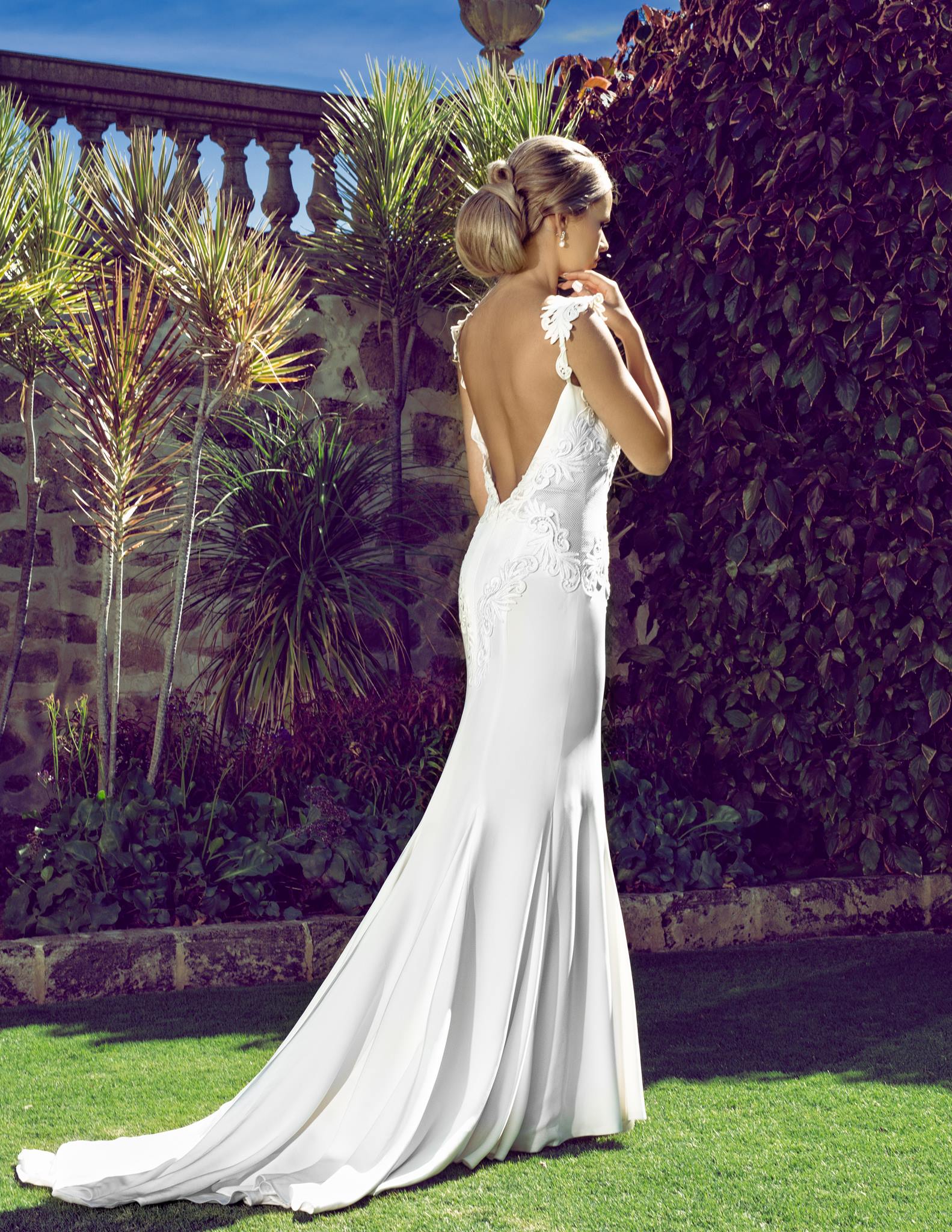 Bridal Wedding Dress White Wedding Dress Fara Couture