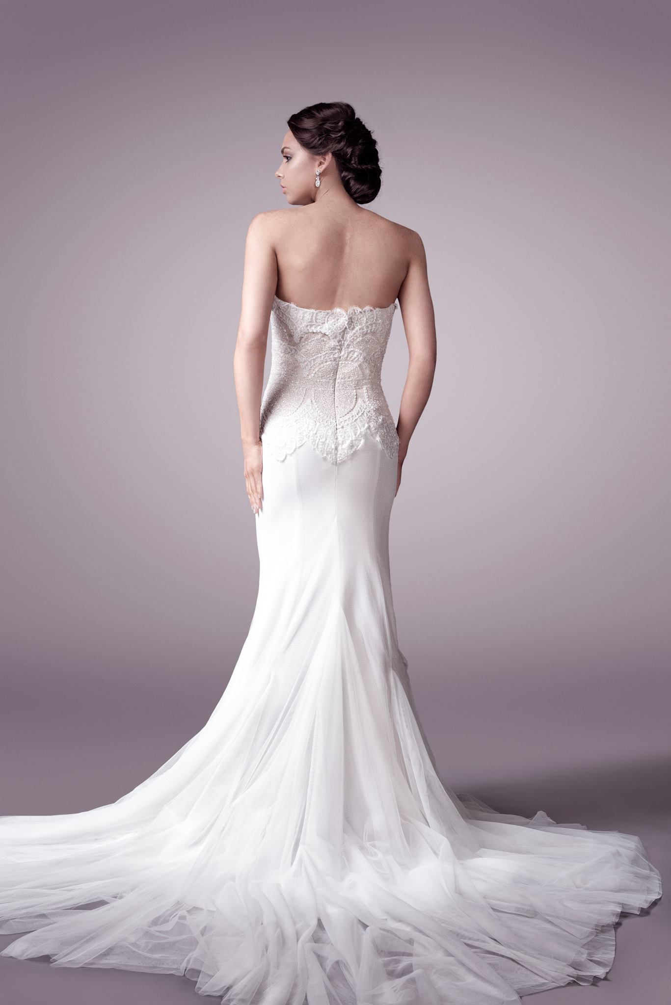 Lace Wedding Dresses | Sleeveless Wedding Dress | Fara Couture Lace Wedding Dresses | Sleeveless Wedding Dress | Fara Couture