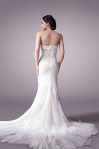 Lace Wedding Dresses | Sleeveless Wedding Dress | Fara Couture