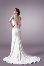 Load image into Gallery viewer, Tina Wedding Dress | V-Neck Wedding Dress | Fara Couture