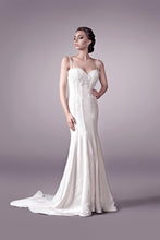 Load image into Gallery viewer, Tina Wedding Dress | V-Neck Wedding Dress | Fara Couture