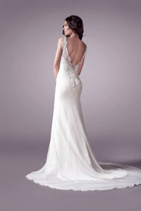 Valeria Wedding Dress | Fabric Lace Wedding Dress | Fara Couture
