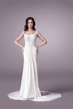 Load image into Gallery viewer, Valeria Wedding Dress | Fabric Lace Wedding Dress | Fara Couture