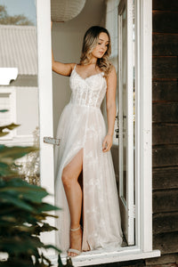 Ashga Wedding Dress | Split Wedding Dresses | Fara Couture